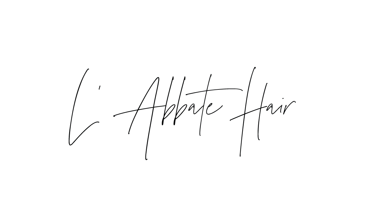 logo L'Abbate Hair